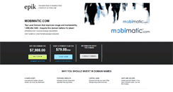 Desktop Screenshot of mobimatic.com